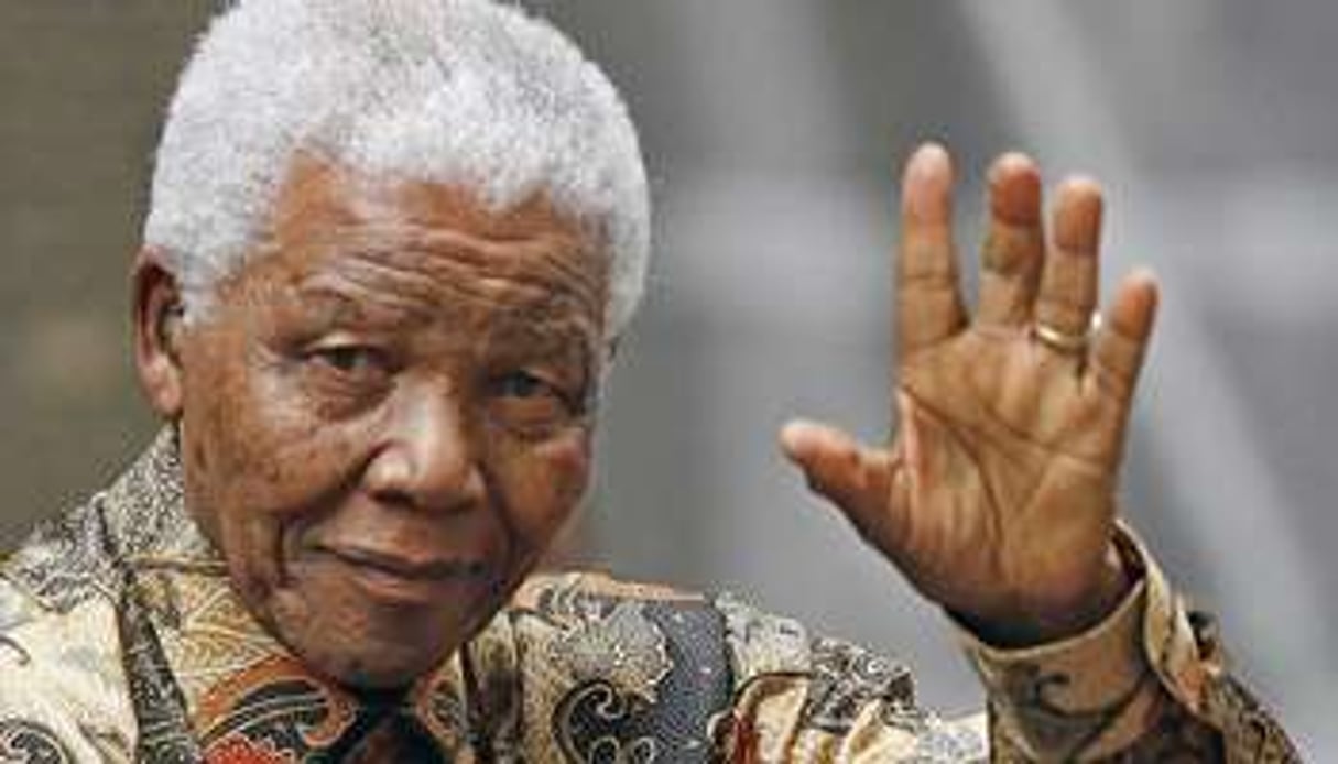 Mandela : « J’aimerais qu’on dise ‘Ici repose un homme qui a fait son devoir sur la terre’. » © Leon Neal/AFP/Getty Image