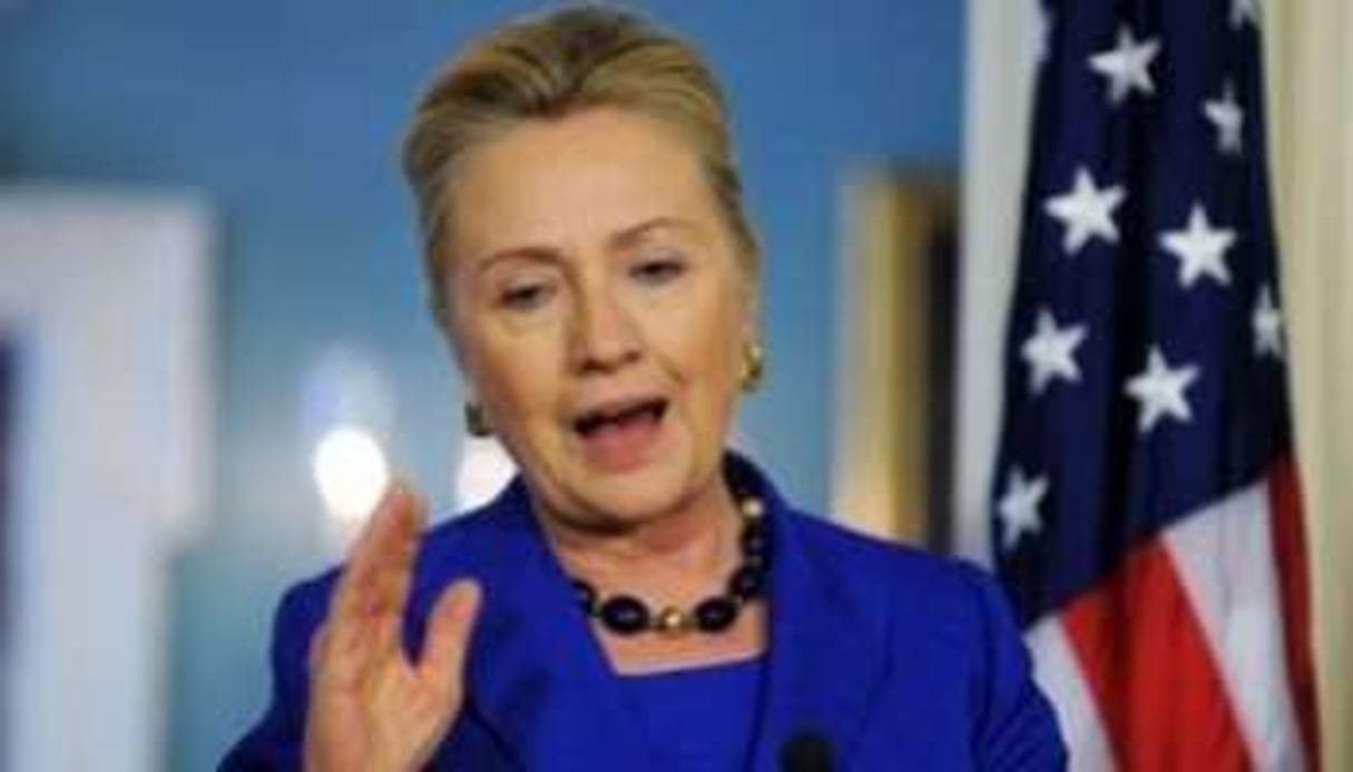 L’ex-secrétaire d’État Hillary Clinton. © AFP