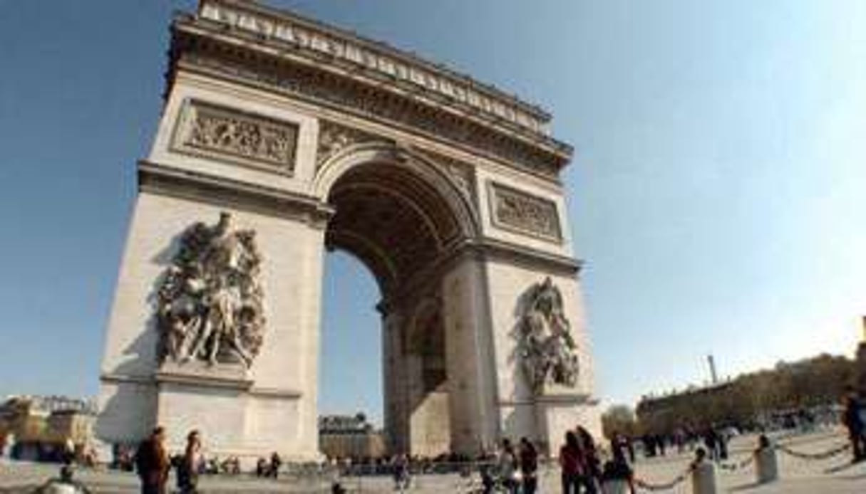 L’Arc de triomphe à Paris. © AFP