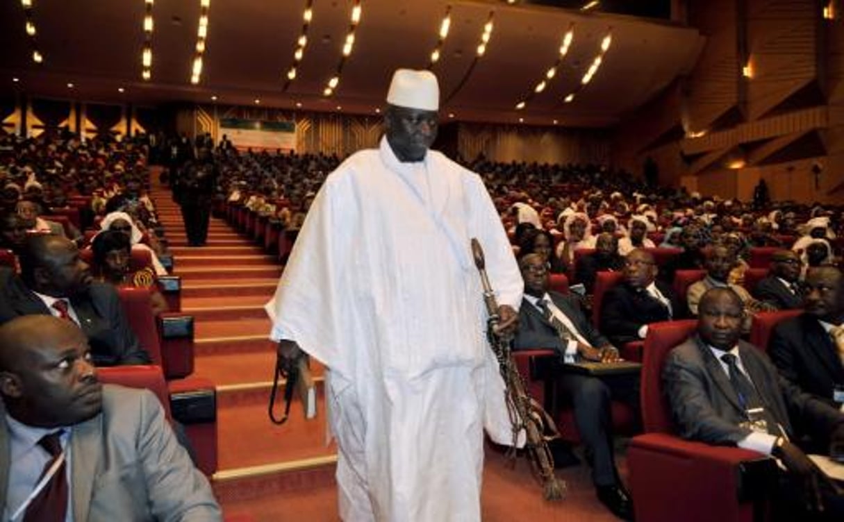 Le président gambien accuse le Sénégal d’accueillir des opposants © AFP