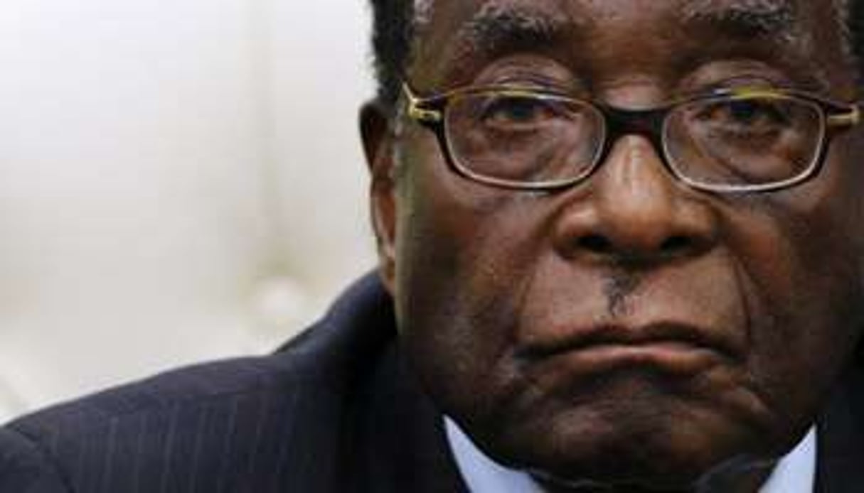Le président du Zimbabwé, Robert Mugabe. © AFP