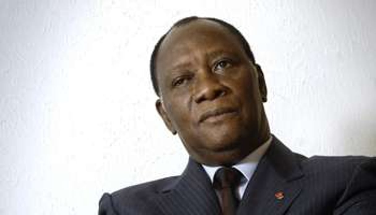 Alassane Ouattara au FPI : © Vincent Fournier/JA