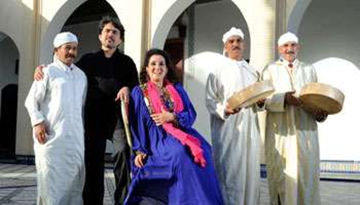 Le couple a joué pour la première fois en tamazight. © Willy Vainqueur pour J.A.