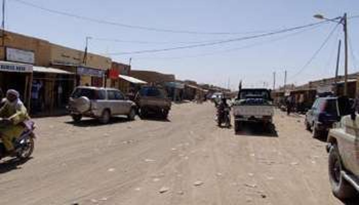 Une rue de Kidal, bastion de la communautée touarègue. © Reuters