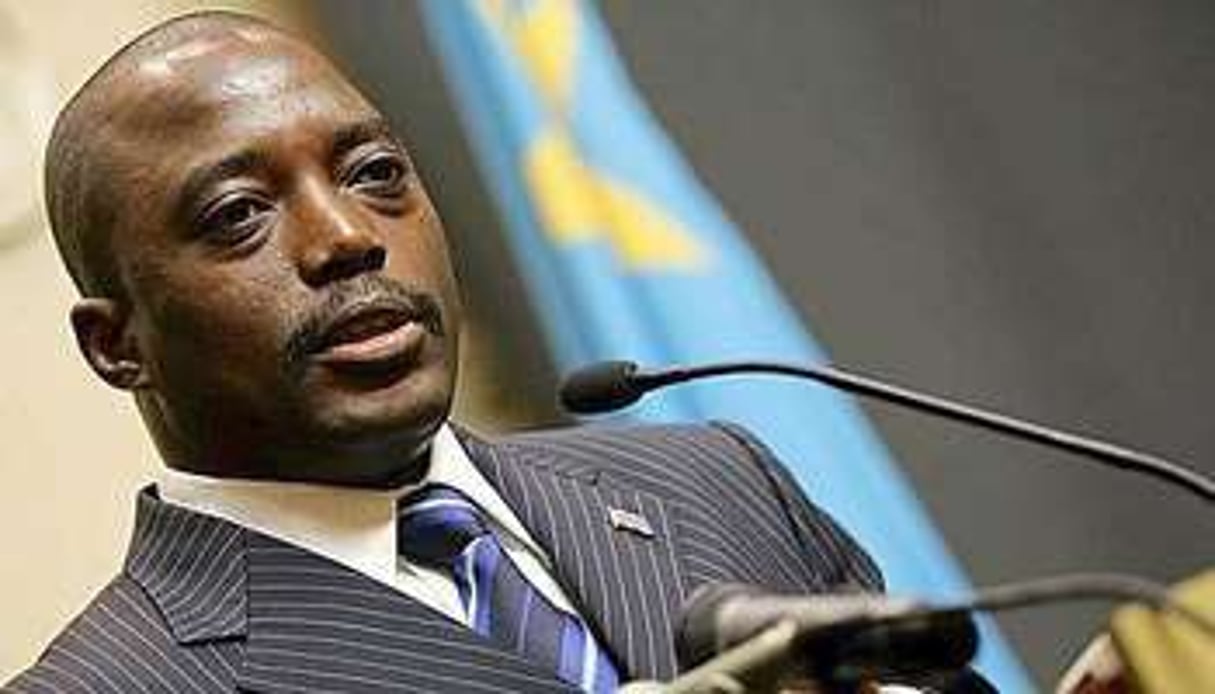 En imitant Joseph Kabila, les escrocs appâtaient leurs interlocuteurs pour mieux les duper. © AFP