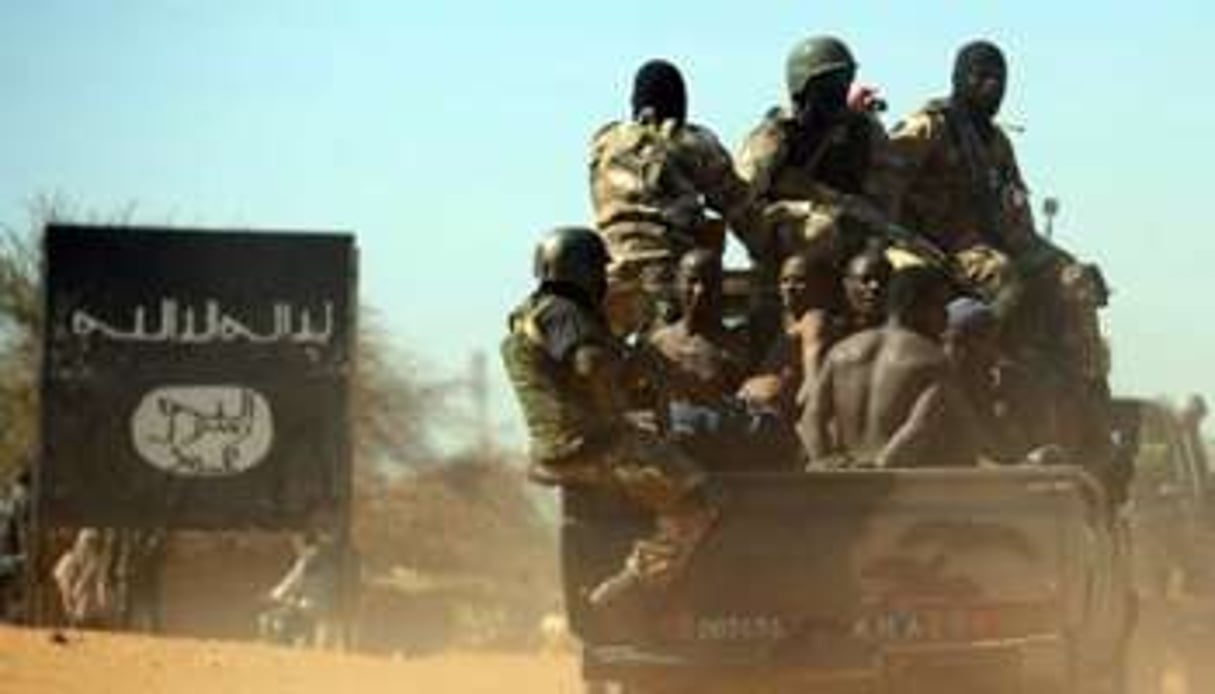 Une patrouille de l’armée malienne à Gao, le 8 février 2013. © AFP