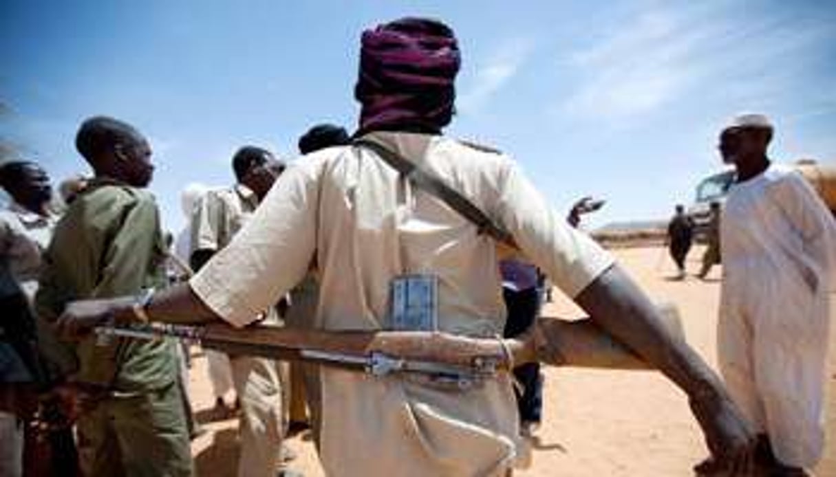 Des rebelles soudanais le 28 mars 2012, dans le nord du Darfour. © AFP