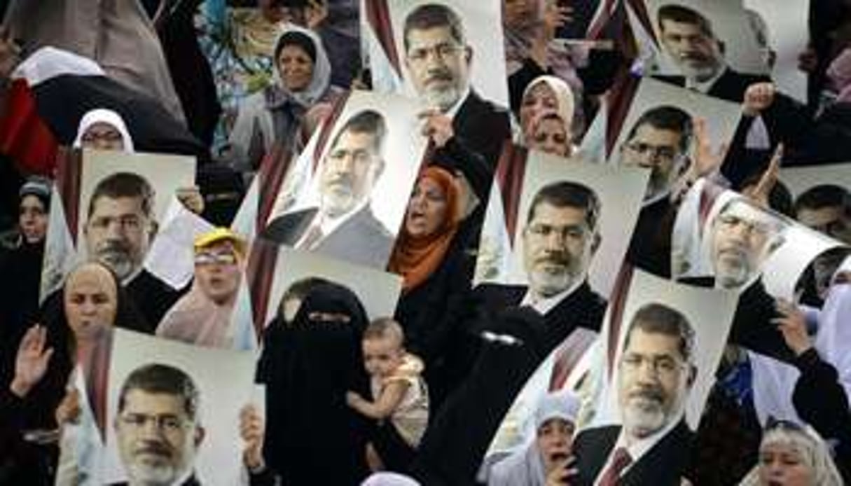 Des militantes du parti des Frères musulmans, le 21 juillet 2013 au Caire. © AFP