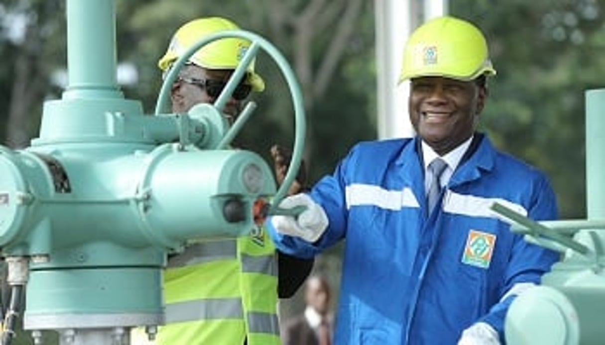 Alassane Ouattara met en service le pipeline Abidjan – Yamoussoukro. DR