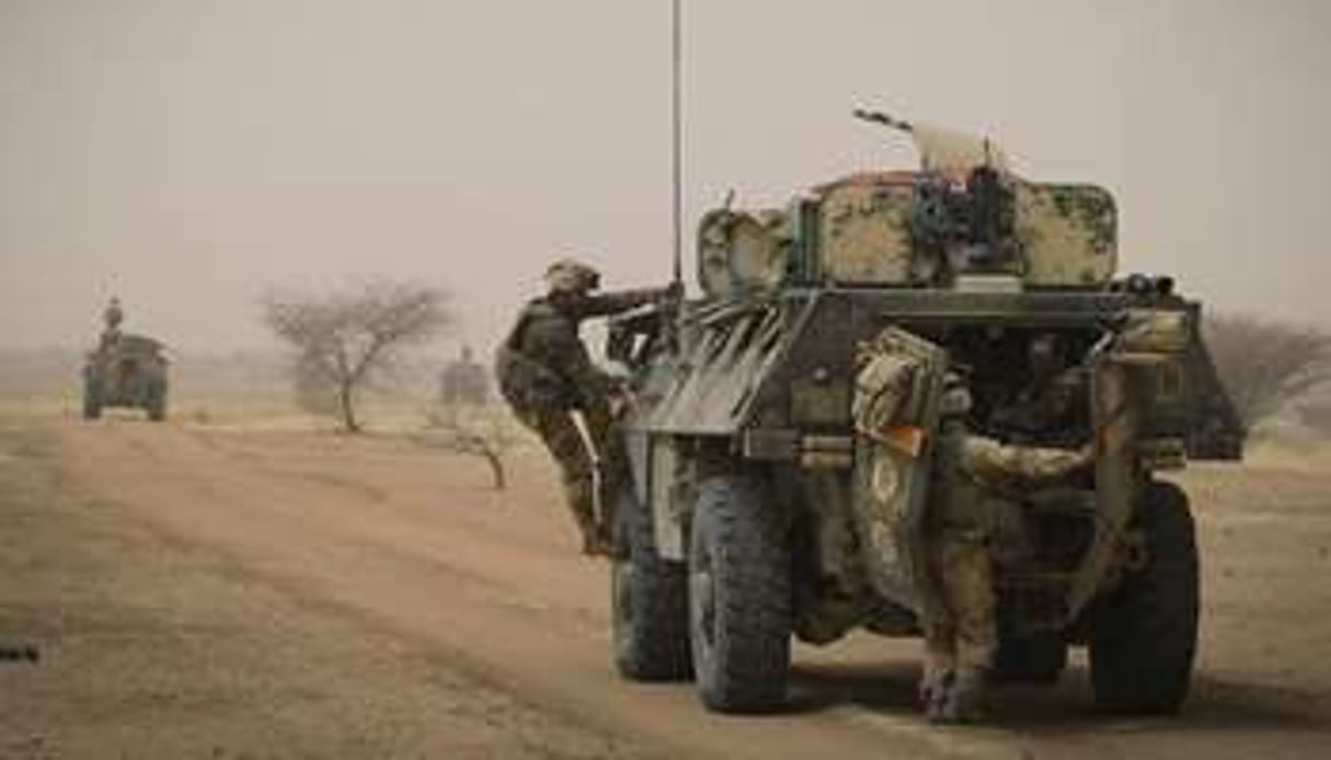 Des soldats français au Mali, le 6 avril 2013. © AFP