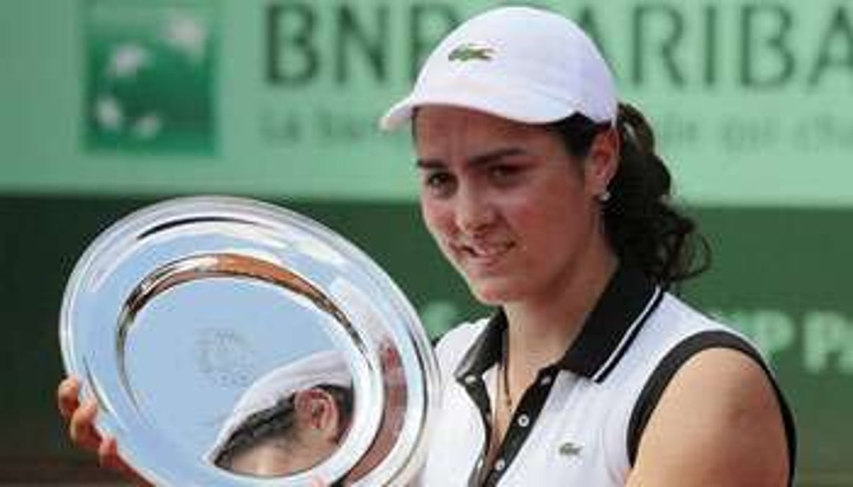 Le joueuse tunisienne Ons Jabeur à Roland Garros en 2011. © AFP