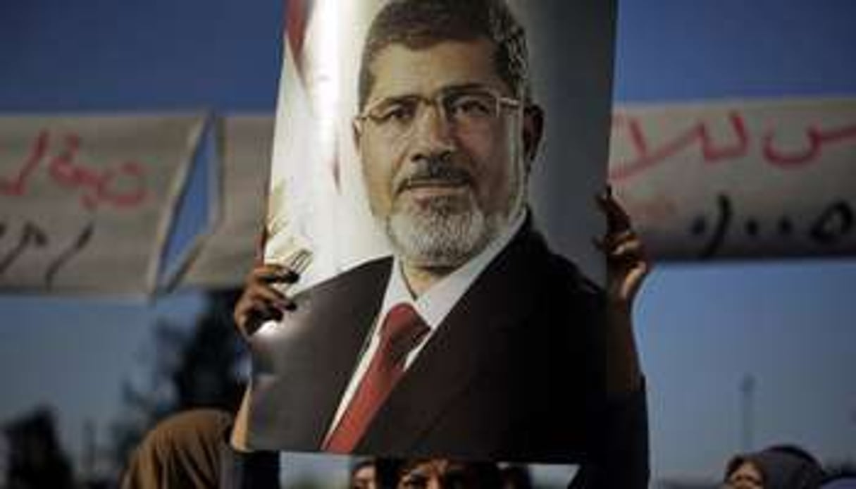 Manifestation pro-Morsi, au Caire le 11 août 2013. © AFP