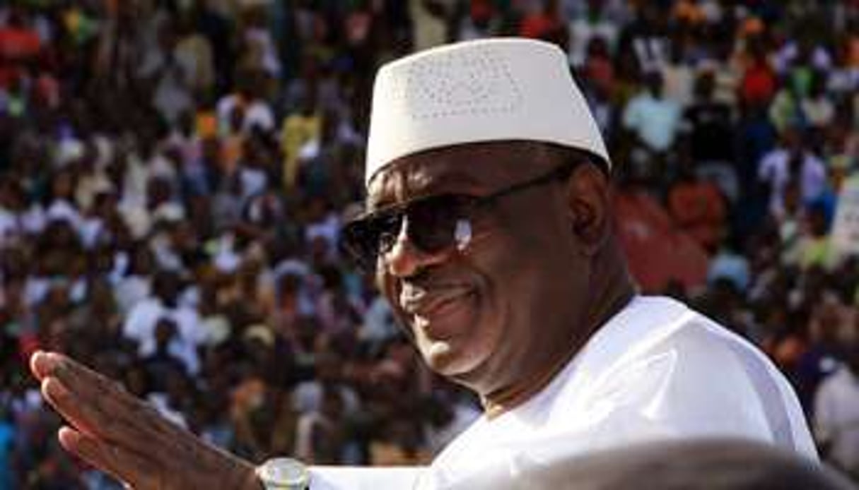 IBK serait le vainqueur de la présidentielle malienne. © AFP