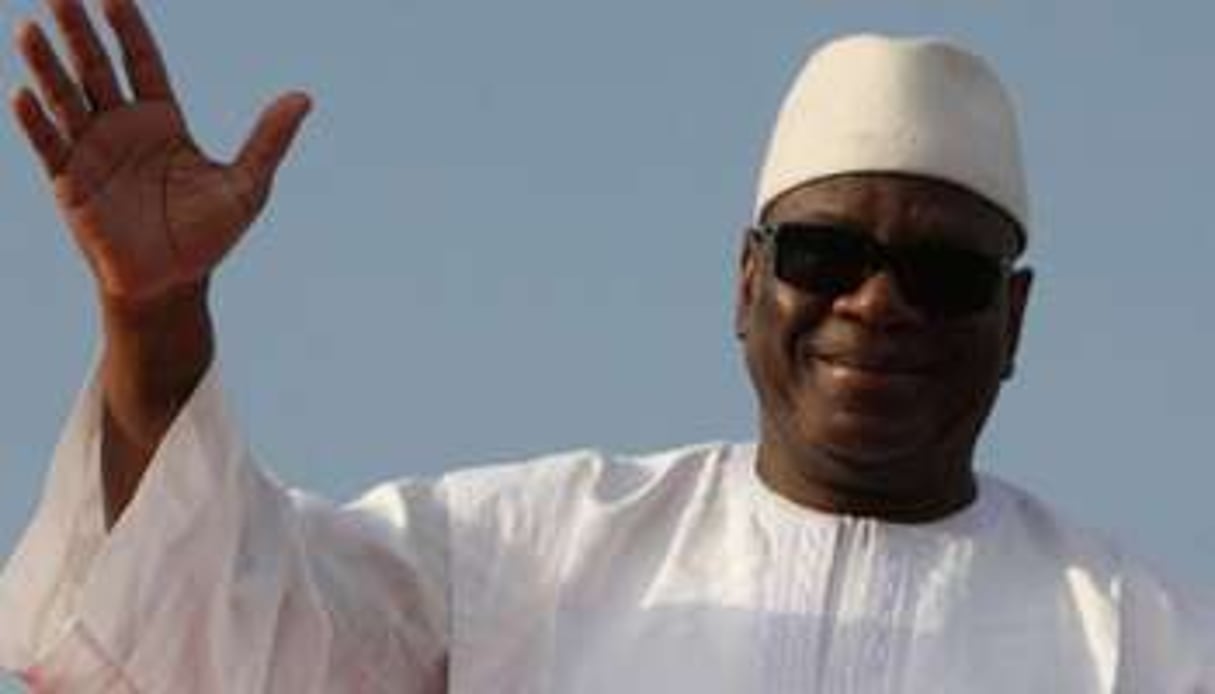IBK est déclaré vainqueur de la présidentielle. © AFP