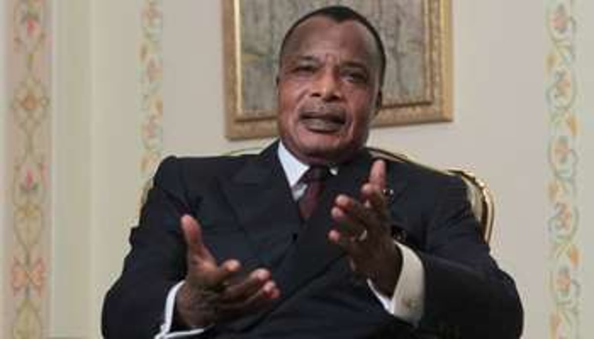 Le président congolais, Denis Sassou Nguesso. © AFP