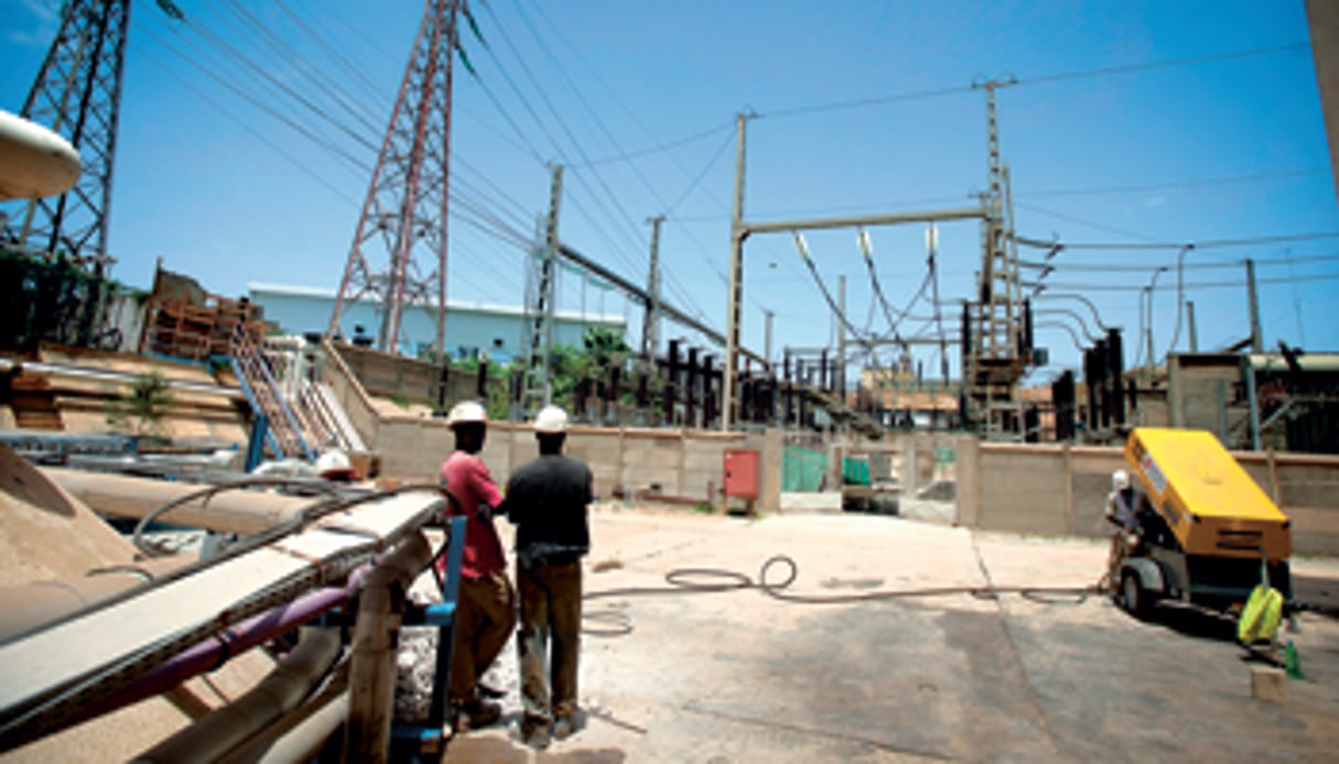 Implantée à Mboro, la centrale devrait être livrée dans 36 mois pour un coût total de 300 milliards de F CFA. © Sylvain Cherkaoui/JA