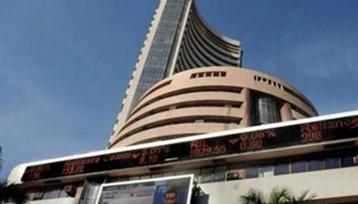 Entre le 1er janvier et le 21 août 2013, l’indice BSE de Bombay a baissé de 8 %. DR