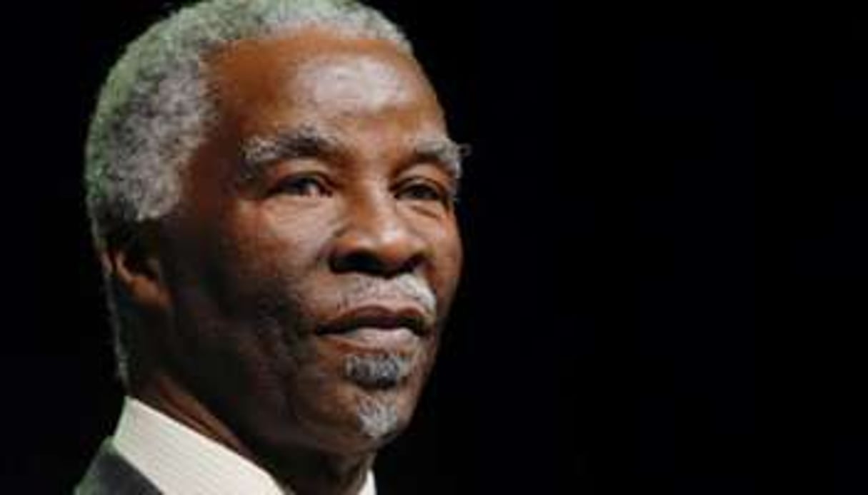 Dans le cadre de la même mission, Thabo Mbeki s’est déjà rendu au Nigeria et en Zambie. © AFP