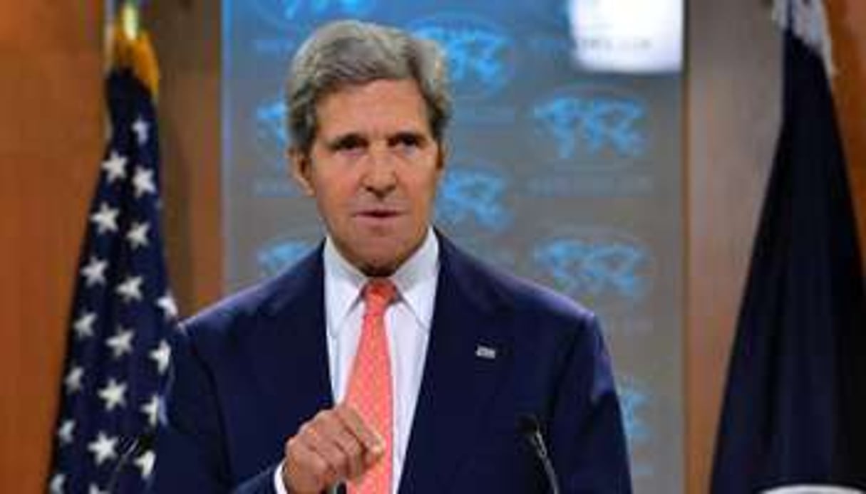 John Kerry le 26 août 2013 à la Maison Blanche. © AFP