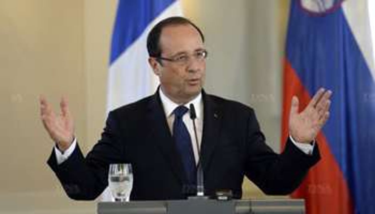 Le Président de la République française, François Hollande © AFP