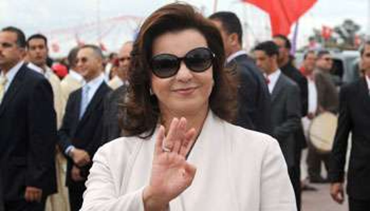 Leïla Ben Ali, cruelle et despotique s’autoproclamait « déesse de la Tunisie » © FETHI BELAID / AFP