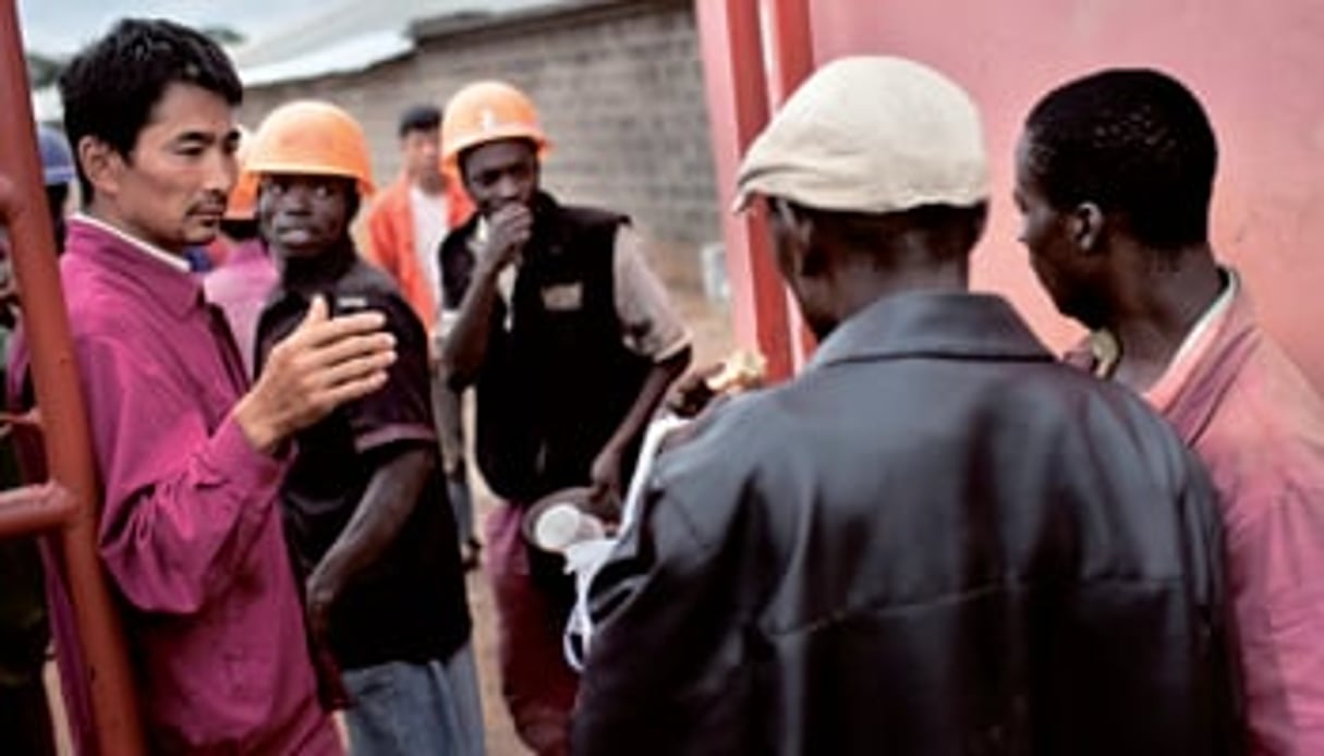 La prédominance des exportations de matières premières et la sous-représentation des biens manufacturés sont les points faibles de la coopération sino-africaine. © Thomas Lekfeldt/Moment Agencevu