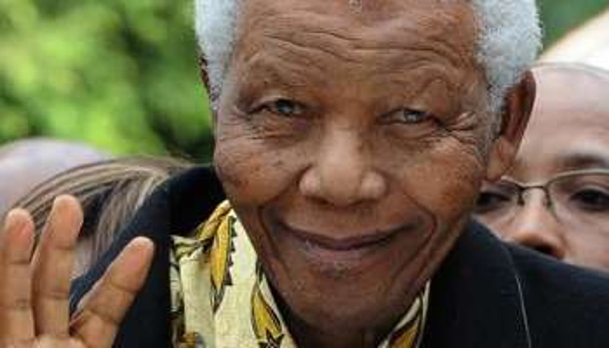 L’ex président sud-africain Nelson Mandela. © AFP