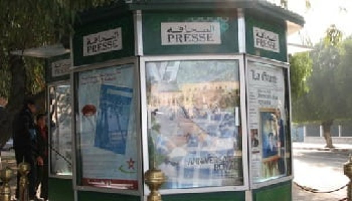 Au Maroc, la presse papier est en crise, notamment en raison de la concurrence des sites d’informations électroniques et du repli des annonceurs. DR
