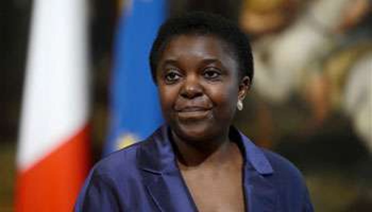 La ministre italienne de l’Intégration, Cécile Kyenge. © AFP
