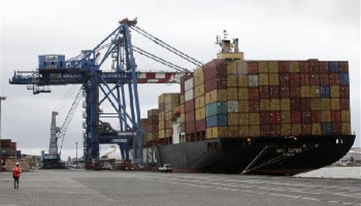 En 2011, plus de 171 000 tonnes de marchandises ont transité par le port de Tema, le plus actif du Ghana. © Reuters