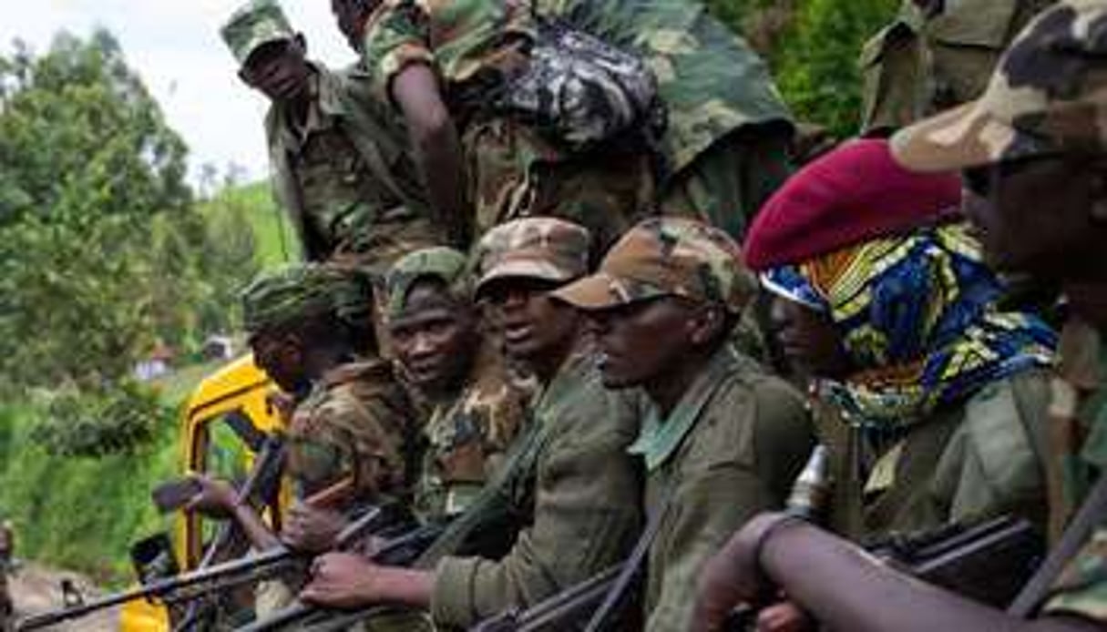 Des rebelles du M23. © AFP