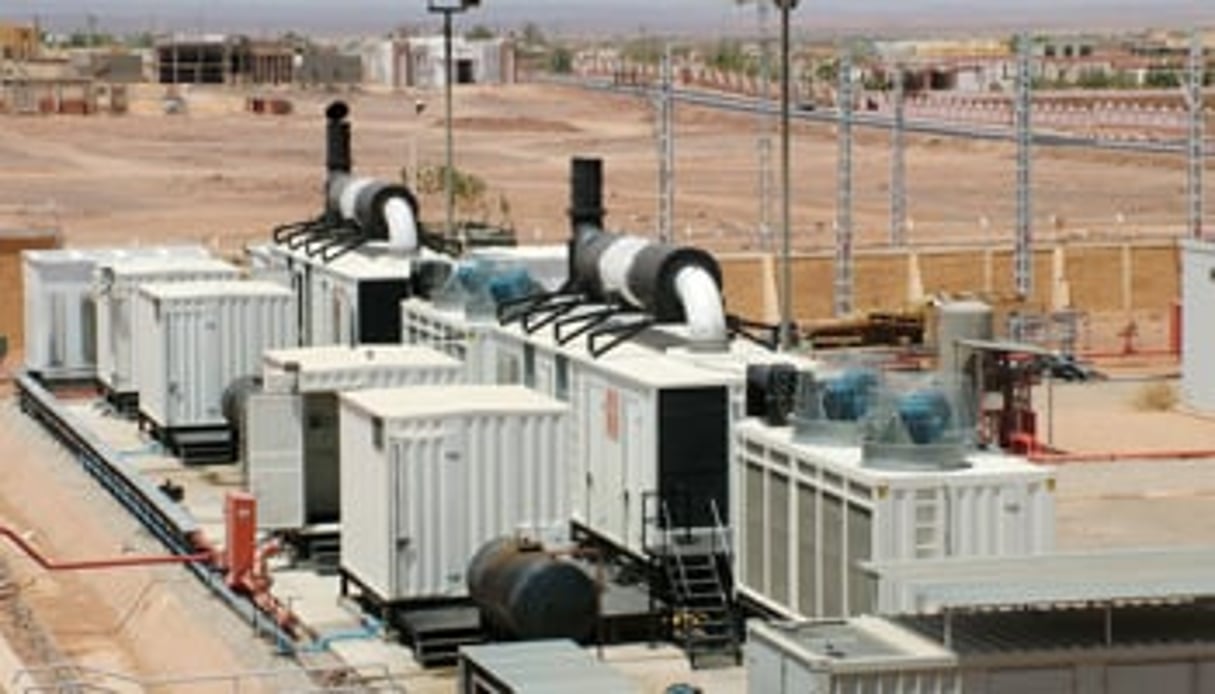 La centrale électrique d’Illizi, en Algérie, construite par Amimer. Le groupe souhaite se positionner sur le reste du continent. © Amimer