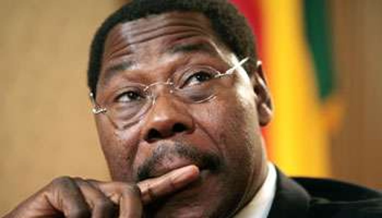 Boni Yayi affirme qu’il va quitter le pouvoir en 2016. © JIM WATSON / AFP