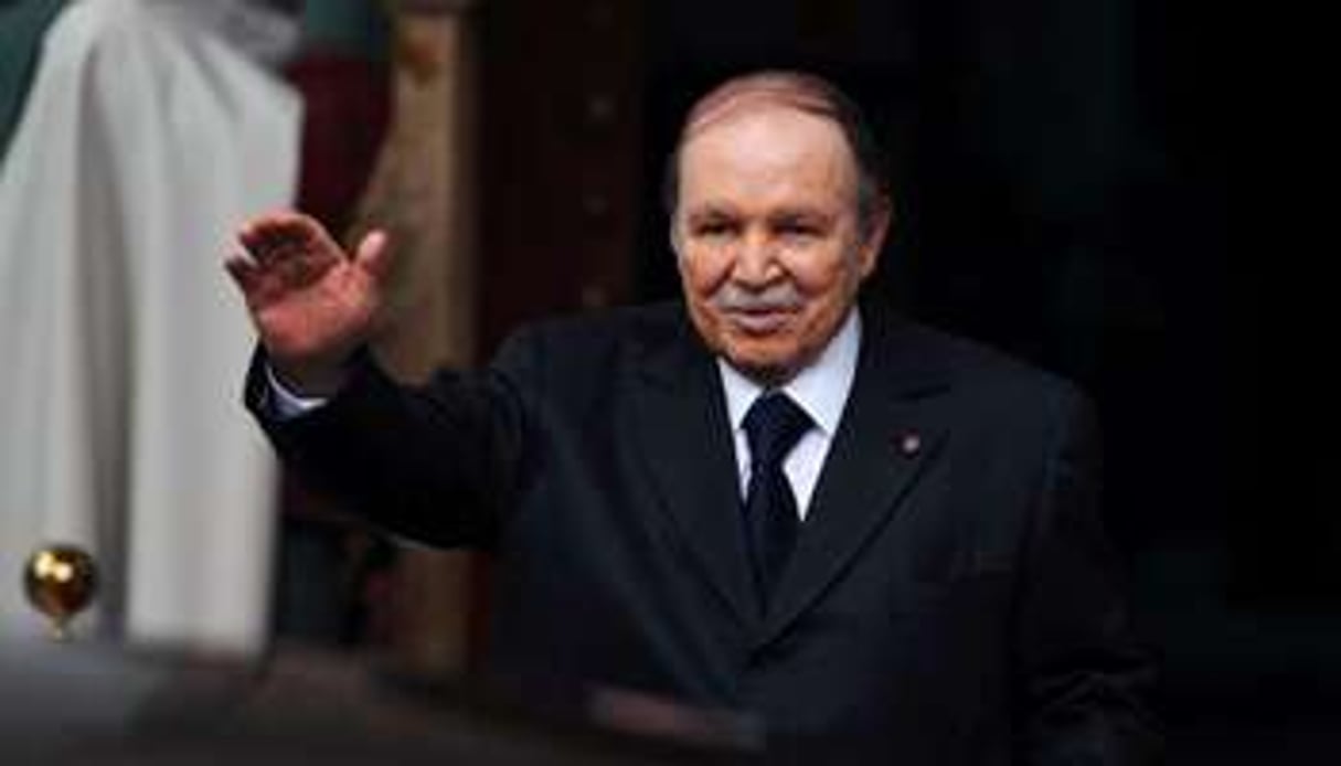 Le président algérien Abdelaziz Bouteflika à Alger, le 14 janvier 2013. © AFP