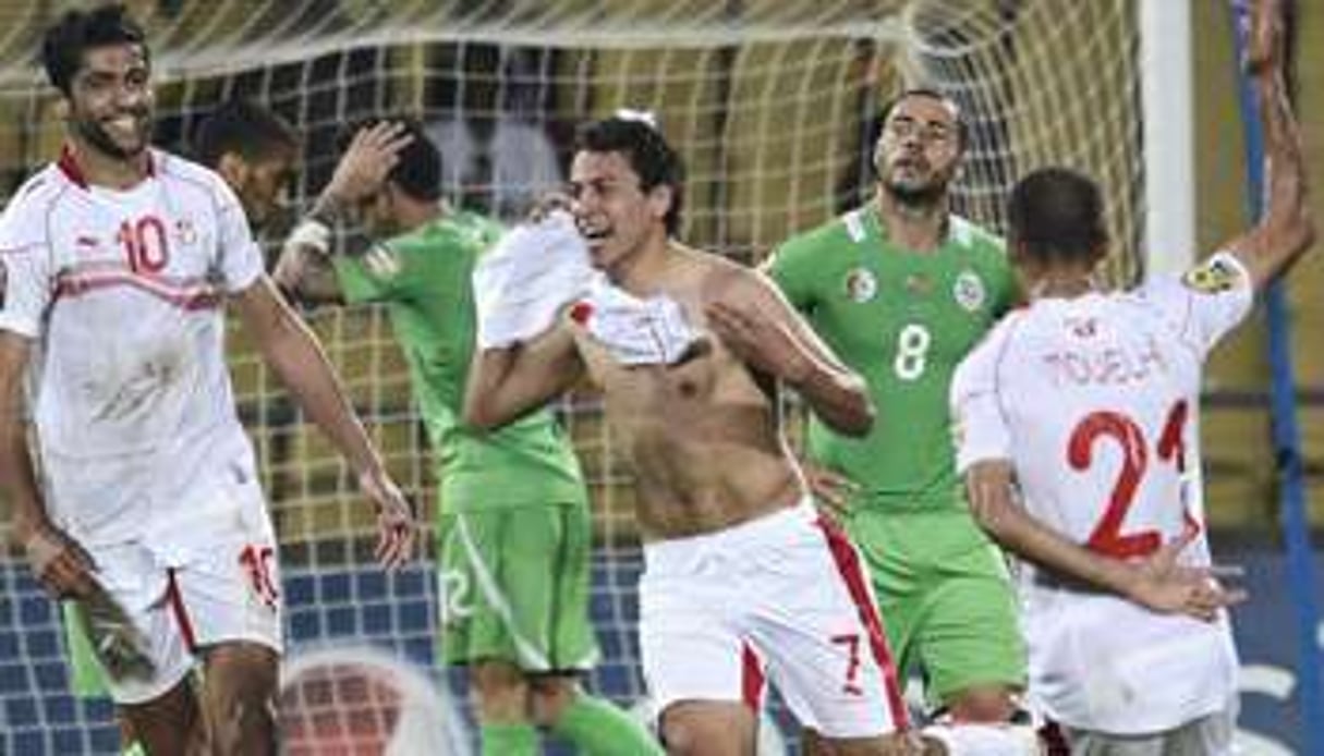 Lors du match Tunisie-Algérie (1-0), pendant la CAN 2013. © AFP