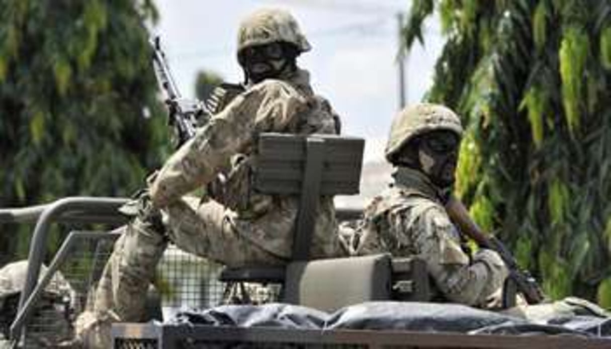 Des soldats de la Minusma. © AFP
