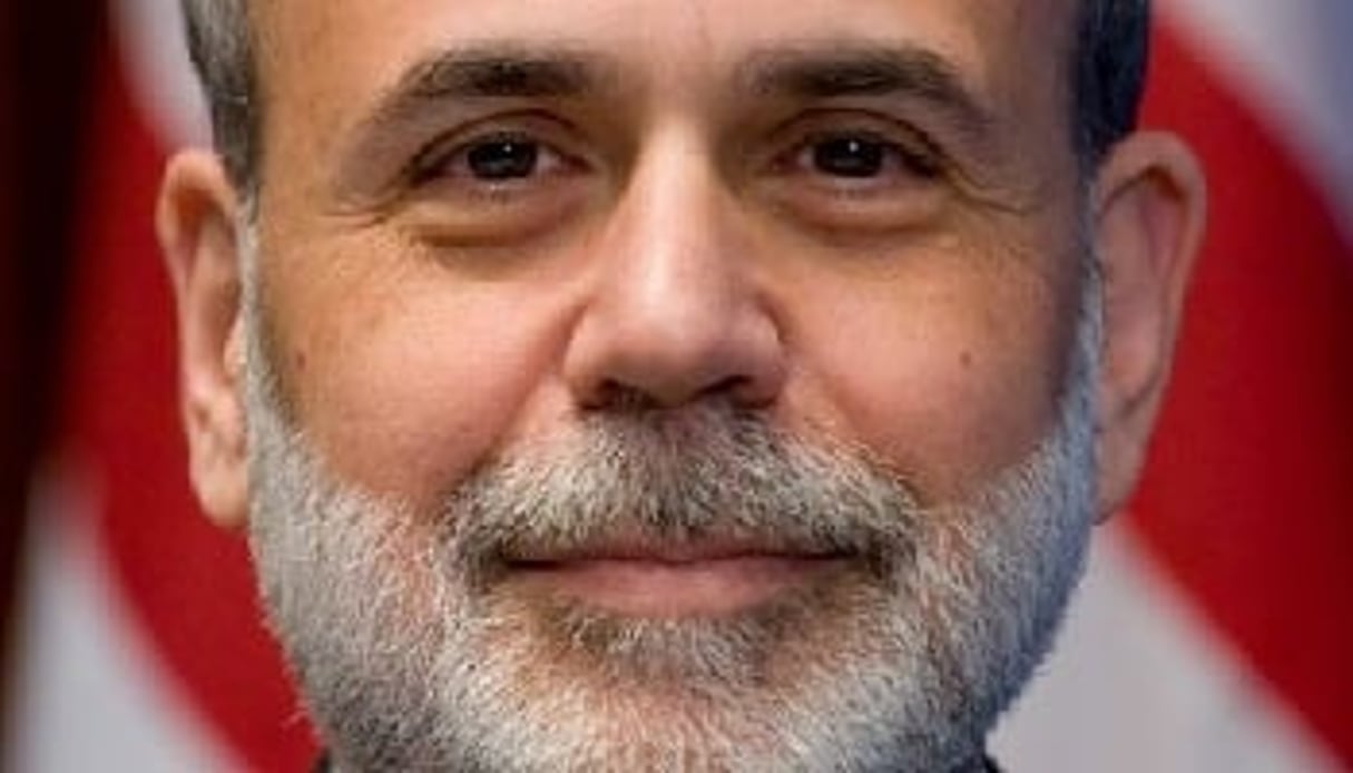 Ben Bernanke, le président de la FED. La banque centrale continuera de racheter pour 85 milliards de dollars de dette par mois. © Brendan Smialowski/Getty Images