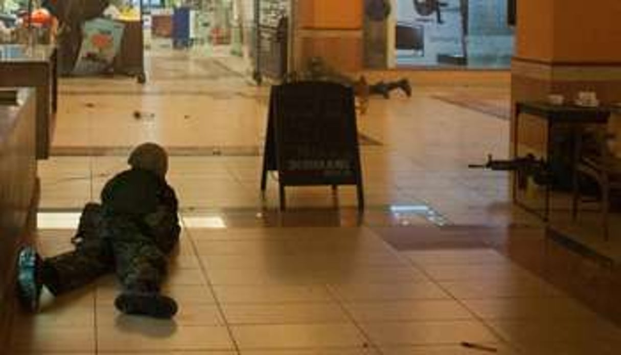 Le commando shebab a investi le centre commercial samedi à la mi-journée. © AFP