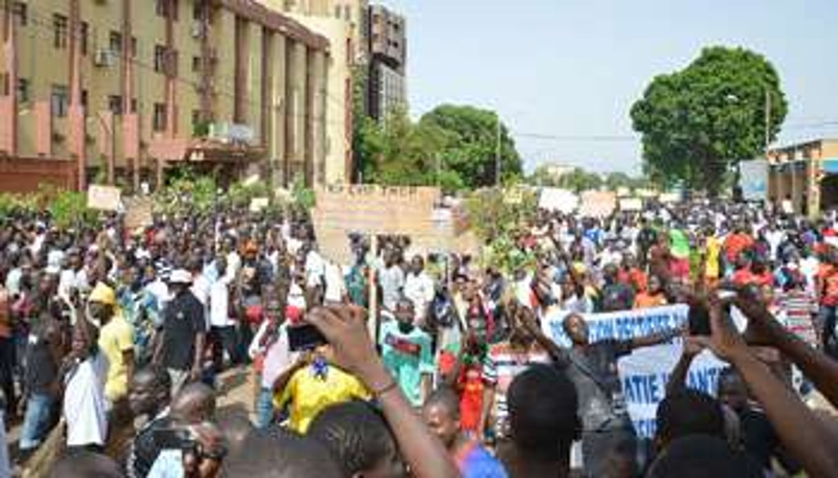 Le peuple pour sa part s’oppose à la création d’un Sénat au Burkina Faso. © AHMED OUOBA / AFP