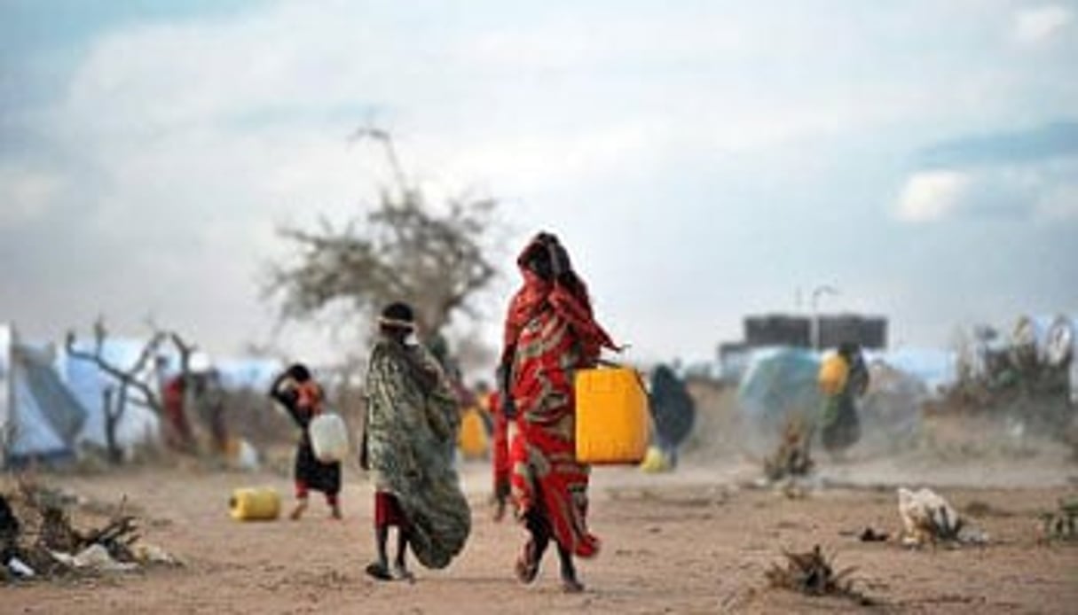 Réfugiés somaliens dans le camp de Dadaab, au Kenya. © AFP Tony Karumba