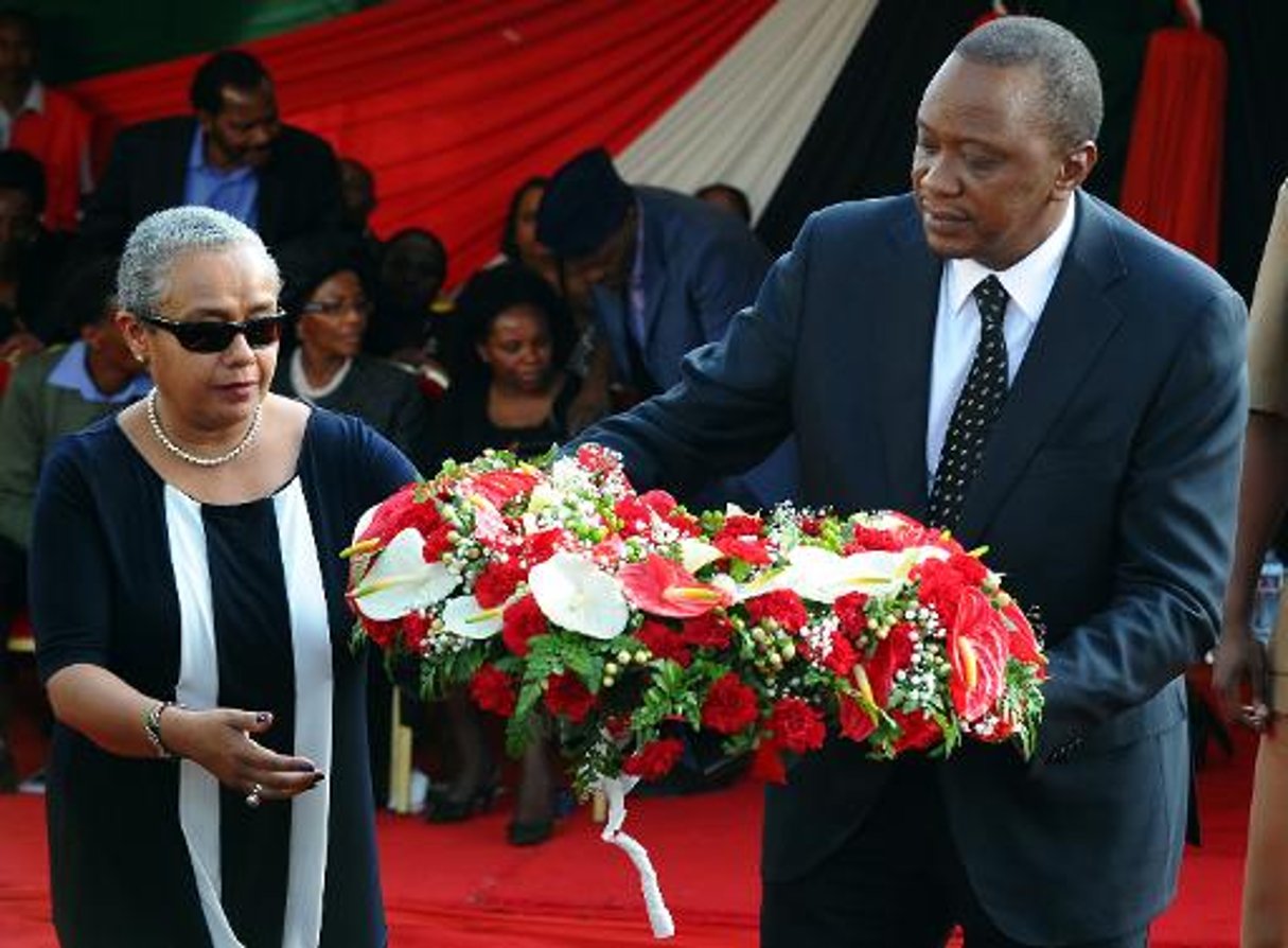 Kenya: le président sort renforcé de l’attaque du Westgate © AFP