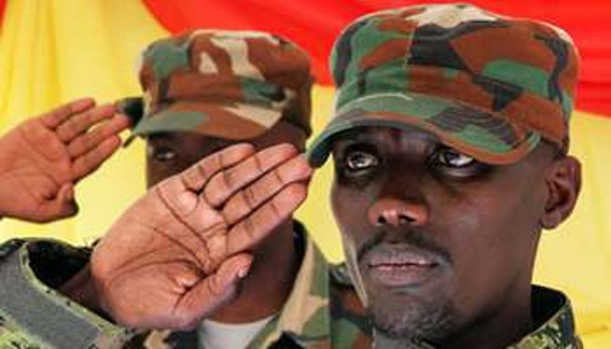 Sultani Makenga, le chef militaire du M23. © AFP