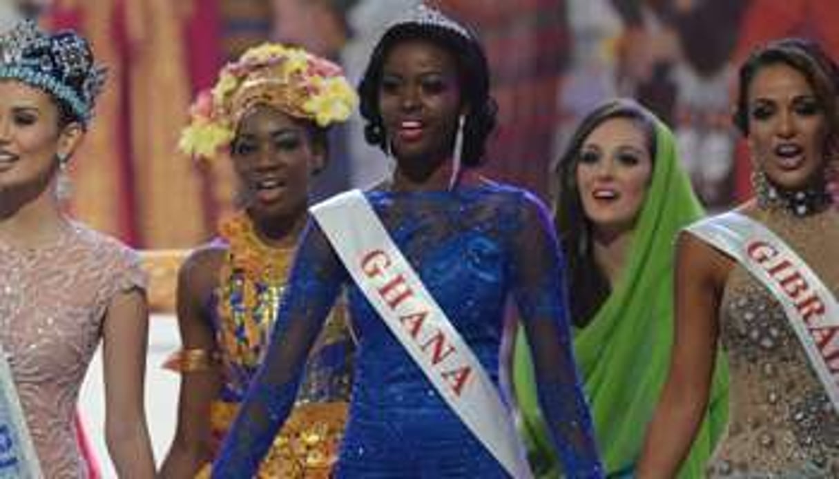 La candidate du Ghana à l’élection de Miss Monde. © Reuters