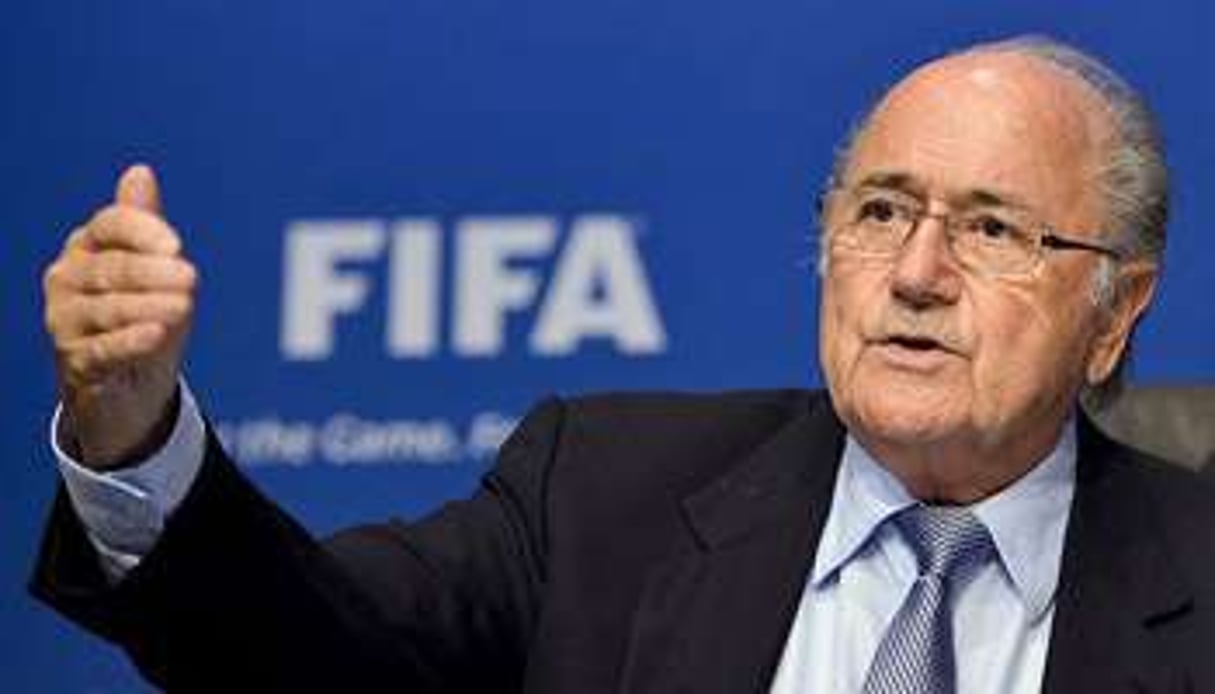 Pour Sepp Blatter, « il n’y a pas de raison de remettre en cause » le Mondial 2022. © AFP