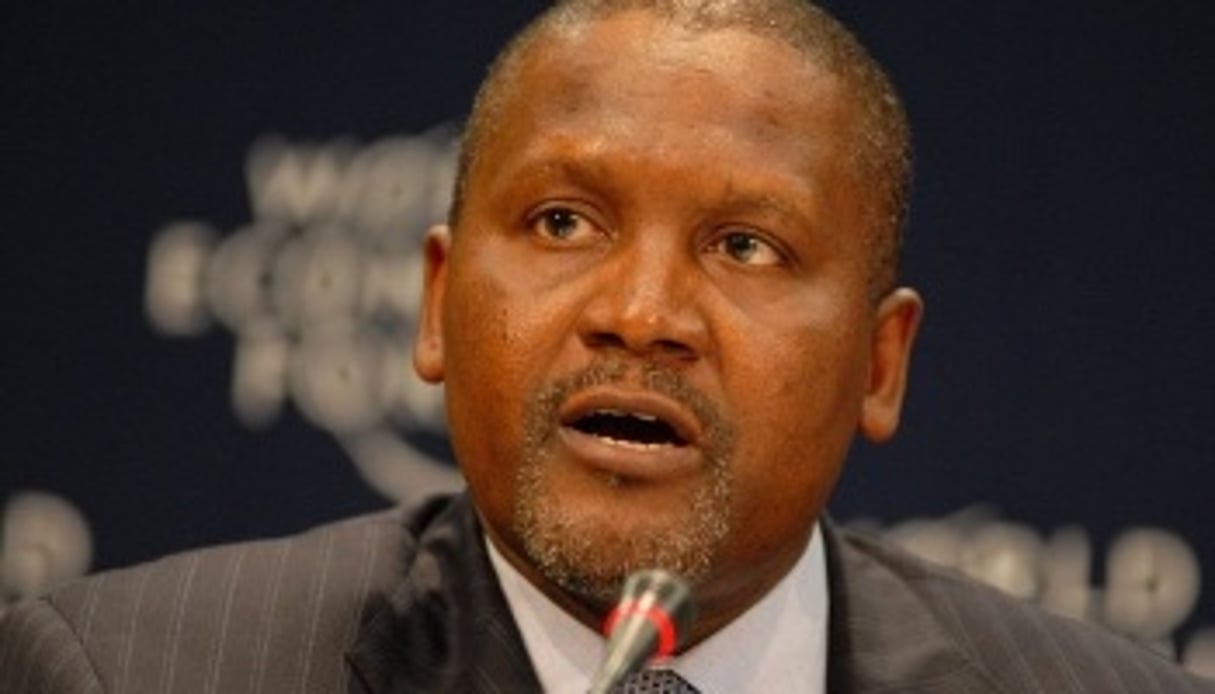 Le Nigérian Aliko Dangote est à la tête du classement avec une fortune estimée à plus de 20 milliards de dollars. © WEF