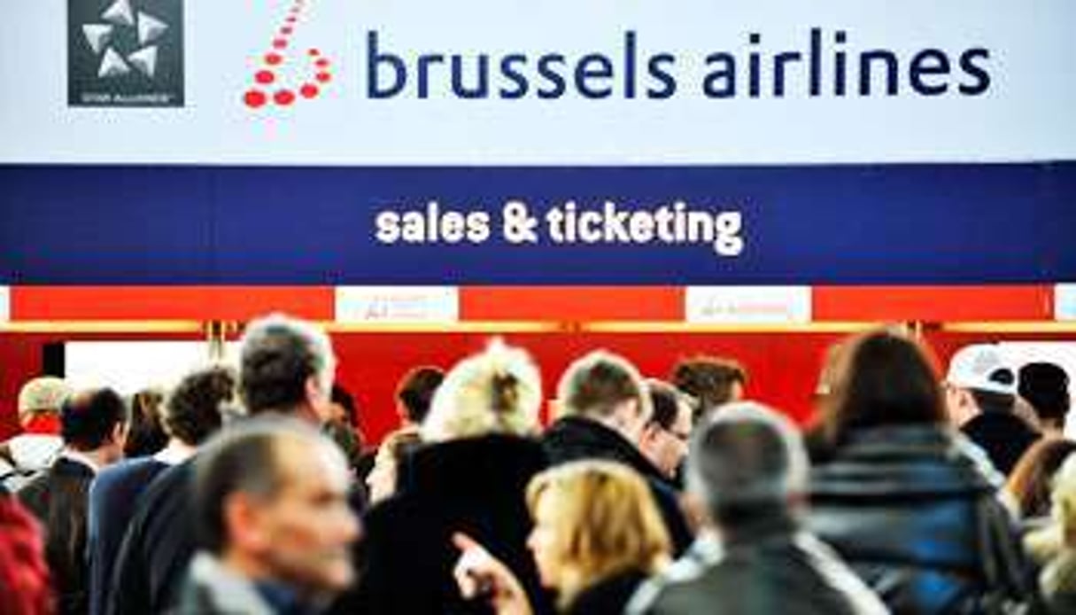 Ces six dernières années, Brussels Airlines a gagné 60 000 passagers par an en moyenne. © Éric Vidal/AFP