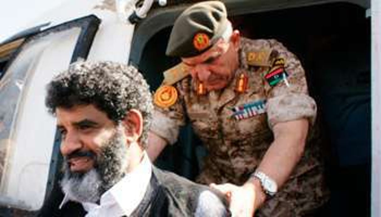 L’ancien chef des services de renseignements libyens arrive à Tripoli, le 5 septembre. © AFP