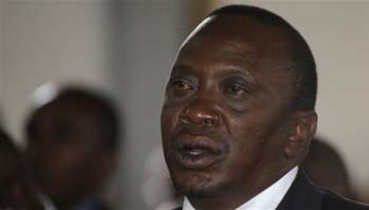 Le président du Kenya, Uhuru Kenyatta. © AFP