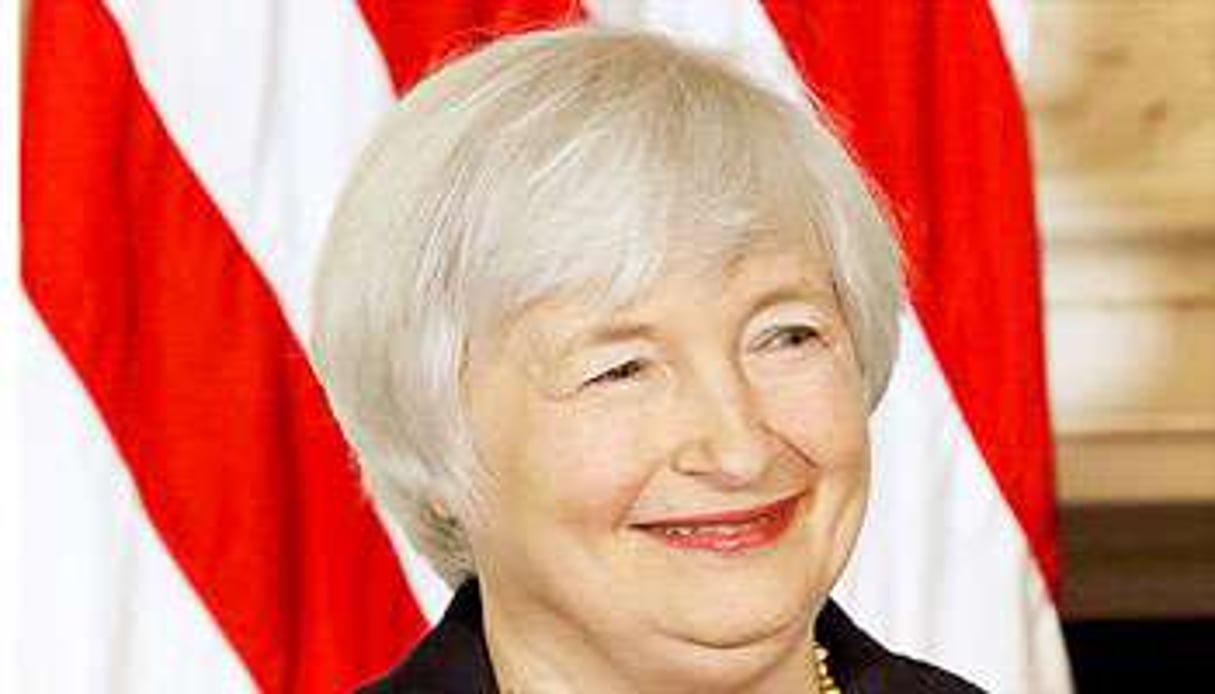 Janet Yellen sera la première femme présidente de la Fed. © Aude Guerrucci/Newscom/Sipa