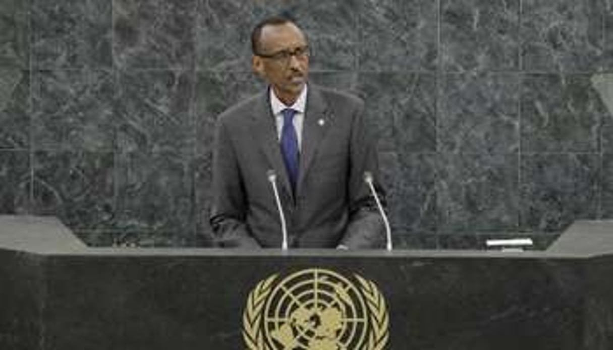 Le président rwandais à New York, le 25 septembre 2013 à New York devant l’Assemblée générale © AFP